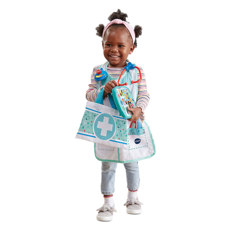 Chargez l'image dans la visionneuse de la galerie, Vtech verzorg leer speelgoeddoktersset - educatief speelgoed - inclusief 15 accessoires - met gezongen liedjes
