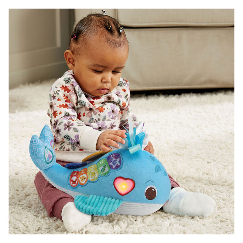 Load image into Gallery viewer, Vtech Green Knuffel en Leer Walvis
