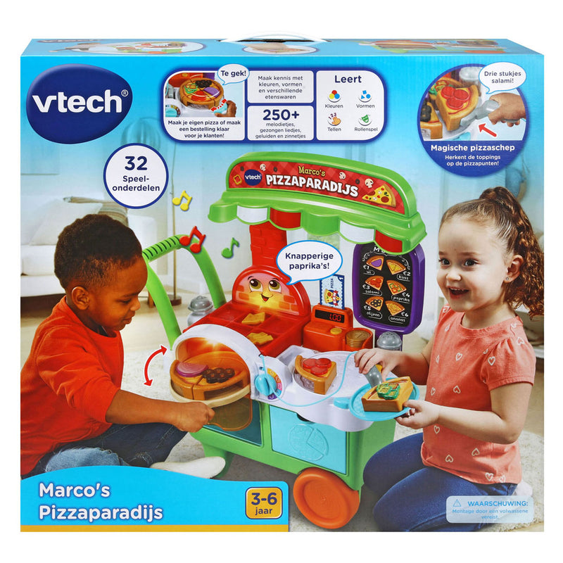 Chargez l'image dans la visionneuse de la galerie, Vtech marco's pizzaparadijs activity-center - keuken speelgoed - interactief educatief speelgoed - cadeau - kinderspeelgoed 3 jaar
