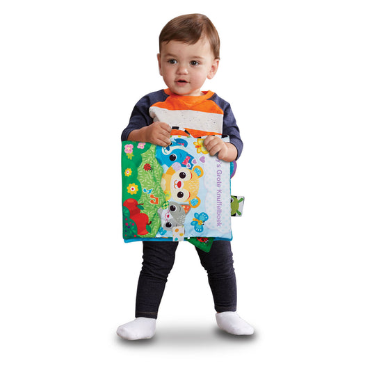 Vtech baby's grote knuffelboek - baby speelgoed - leert motoriek, muziek en geluiden - speelgoed vanaf 3 maanden