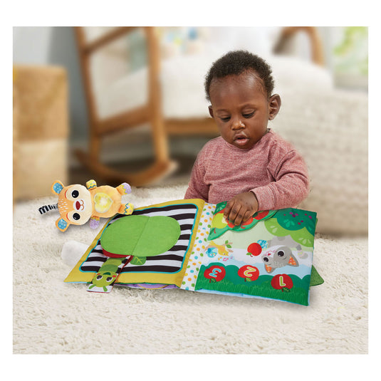 Vtech baby's grote knuffelboek - baby speelgoed - leert motoriek, muziek en geluiden - speelgoed vanaf 3 maanden