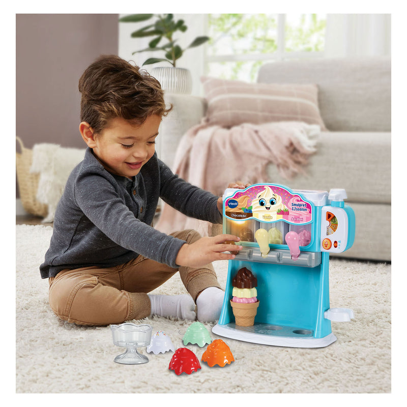 Afbeelding laden in galerijviewer, Vtech smulpret ijssalon - educatief speelgoed - stimuleert creativiteit - speelgoed vanaf 2 jaar
