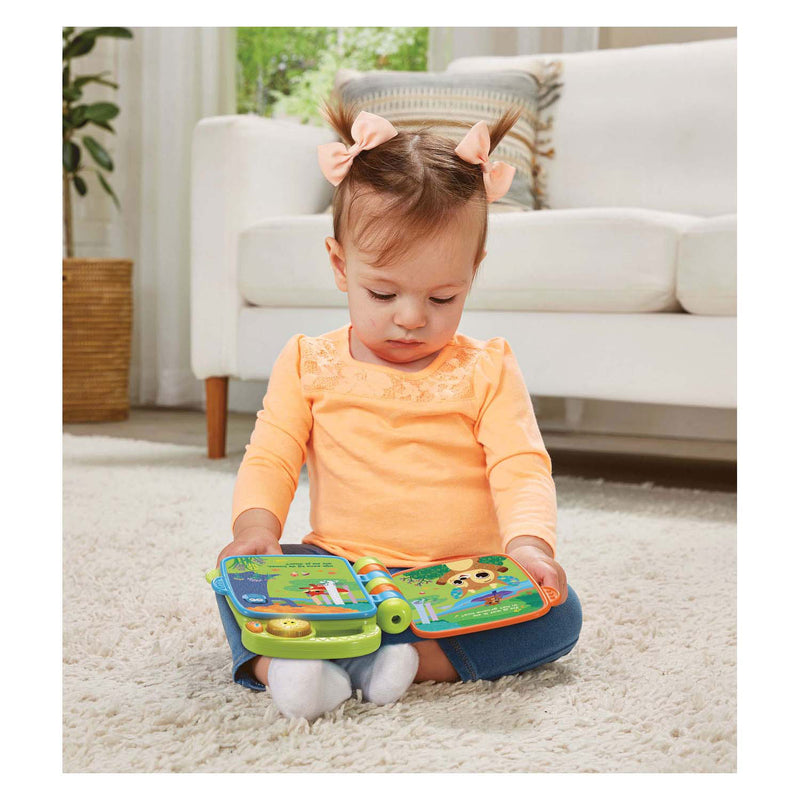 Afbeelding laden in galerijviewer, Vtech dierenvriendjes muziekboek met geluid 15,5x3x5x17,5cm
