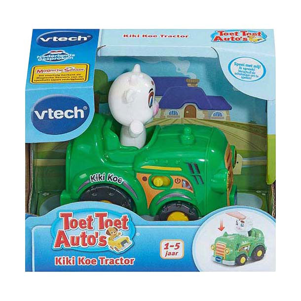 Load image into Gallery viewer, Vtech toet toet auto's - kiki koe tractor
