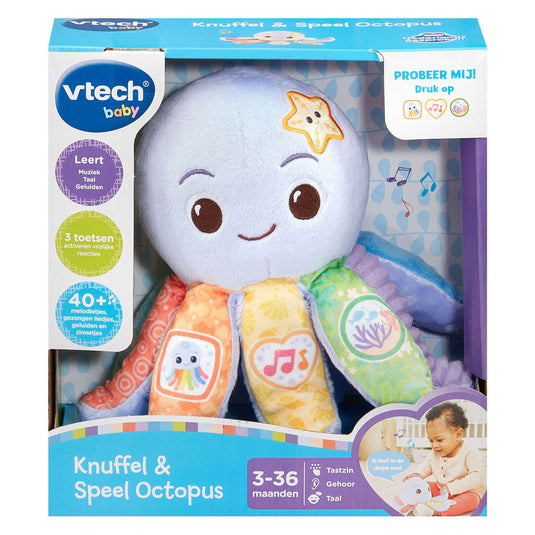 Vtech knuffel en speel octopus