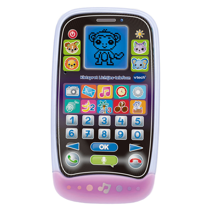Chargez l'image dans la visionneuse de la galerie, Vtech educatief speelgoed kletspret lichtjes-telefoon multicolor.
