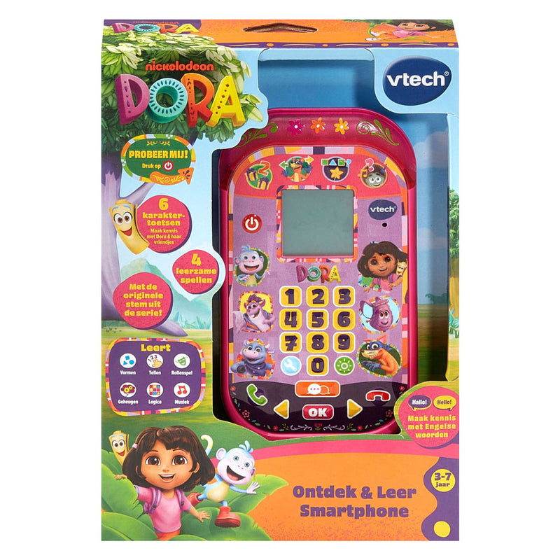 Cargue la imagen en el visor de la galería, Vtech dora - ontdek en leer smartphone
