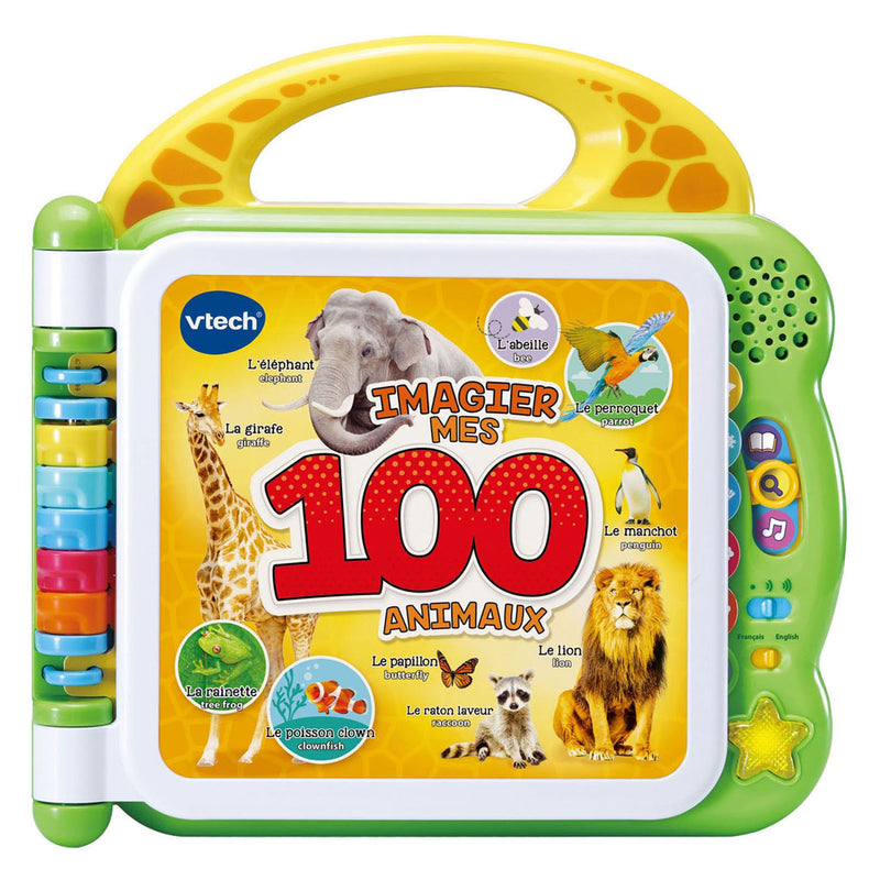 Afbeelding laden in galerijviewer, Vtech babyspeelgoed mijn eerste 100 dieren

