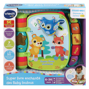 Vtech interactief baby boekje