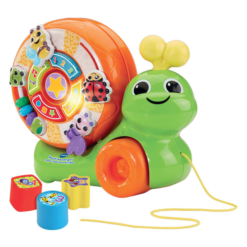 Afbeelding laden in galerijviewer, Vtech rolpret vormenslak
