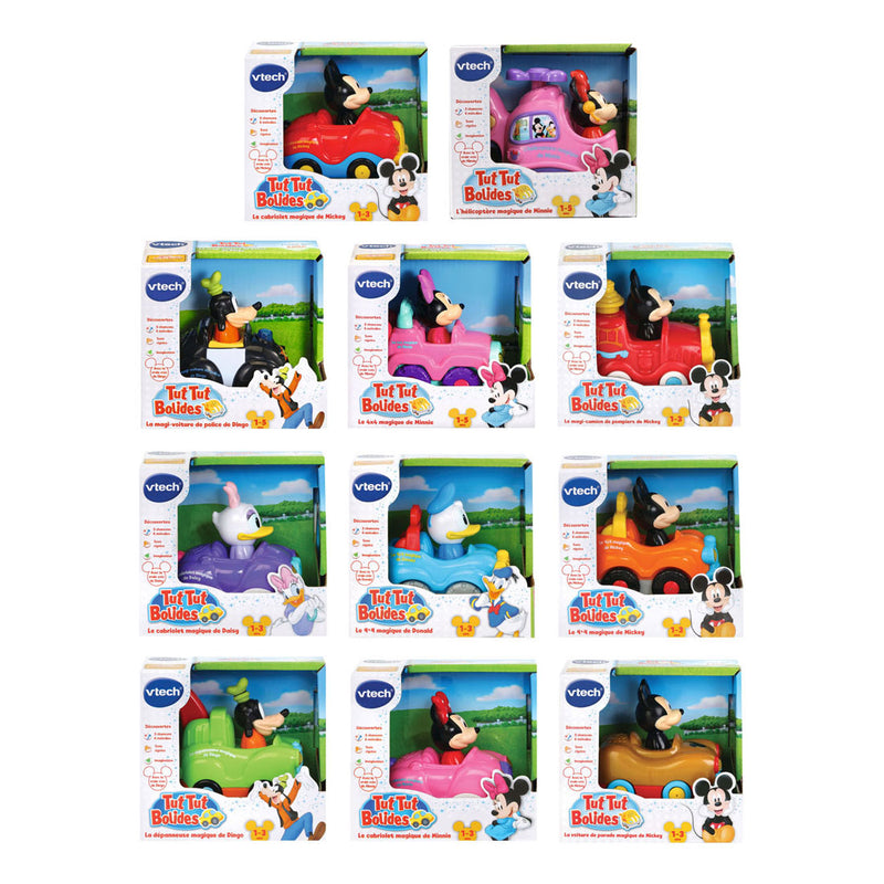 Afbeelding laden in galerijviewer, Vtech toet toet auto's disney mickey vrienden voertuig
