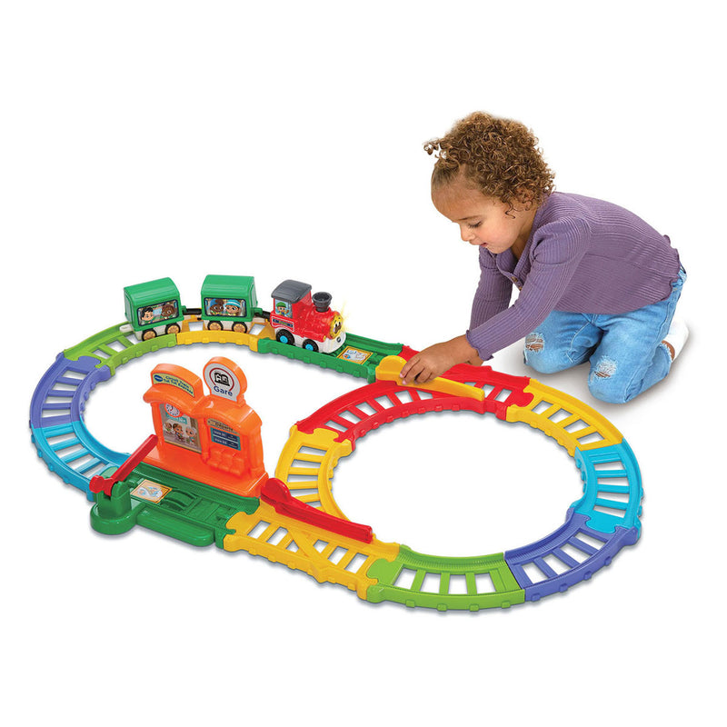 Afbeelding laden in galerijviewer, Vtech toet toet auto’s treinset

