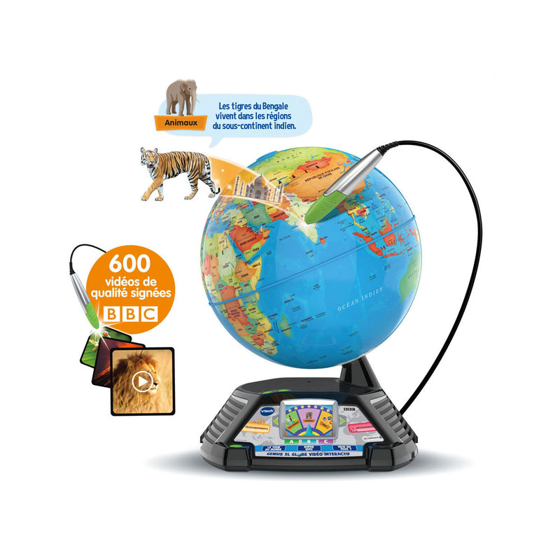 Afbeelding laden in galerijviewer, Vtech genius xl interactieve wereldbol met video
