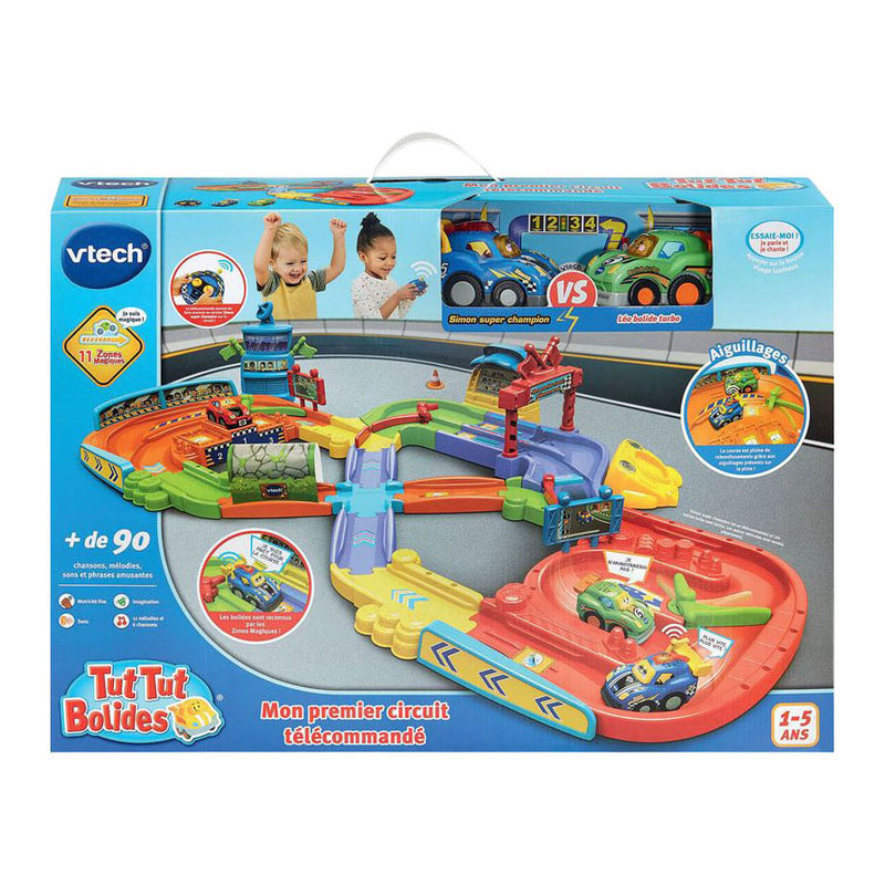 Afbeelding laden in galerijviewer, Vtech toet toet auto's- mijn eerste interactieve circuit incl. 2 auto's

