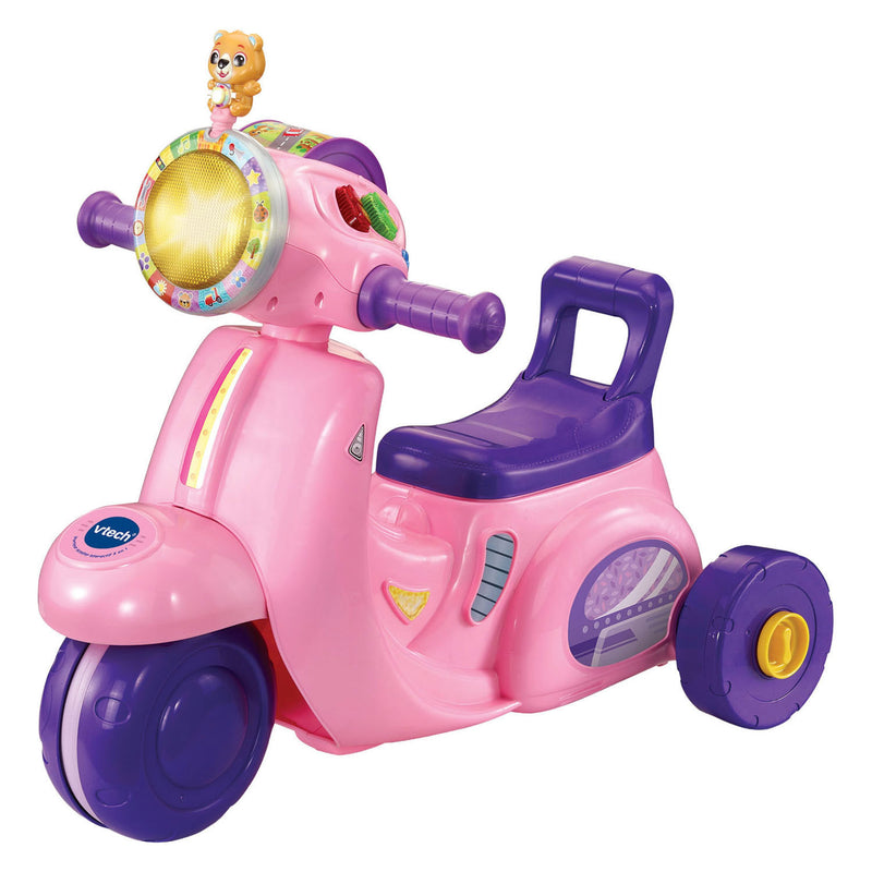 Chargez l'image dans la visionneuse de la galerie, Vtech baby 2-in-1 loopfiets scooter - roze
