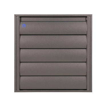 Renson 1062416 - skin opbouw dampkaprooster alu433 (210x210) structuur 7016 | 2 stuks