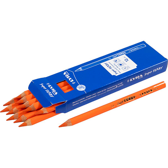 Https: www.cchobby.nl super-ferby-1-kleurpotloden-l-18-cm-vulling-6-25-mm-oranje-12-stuk-1-doos