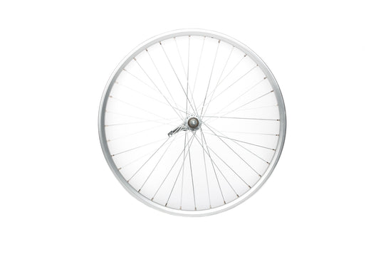 achterwiel 26x1.75 (559) rodi-freeway zilveren hoge aluminium velg kt remnaaf