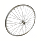 voorwiel Hybride 28 inch velgrem aluminium 36G zilver
