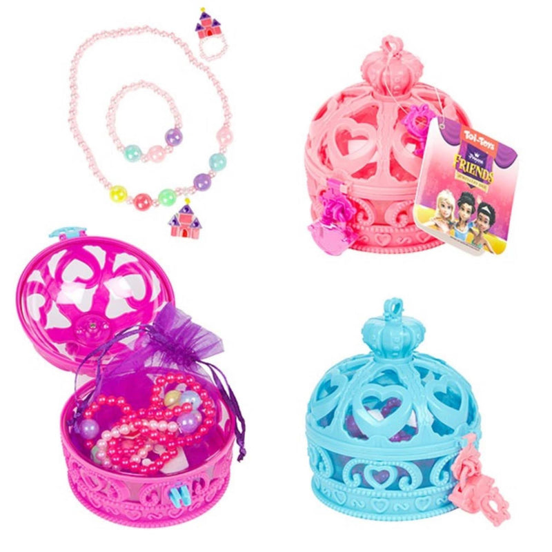 Load image into Gallery viewer, Toi-toys toi toys kroon sieradendoos met sieraden
