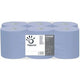Handdoekrollen pepernet 412056 2-laags 135m blauw