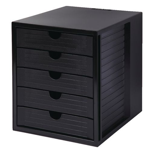 Han ladenkast 1450 5 laden 27,5x33x32cm zwart