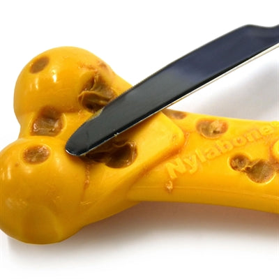 Afbeelding laden in galerijviewer, Nylabone dura chew cheese bone
