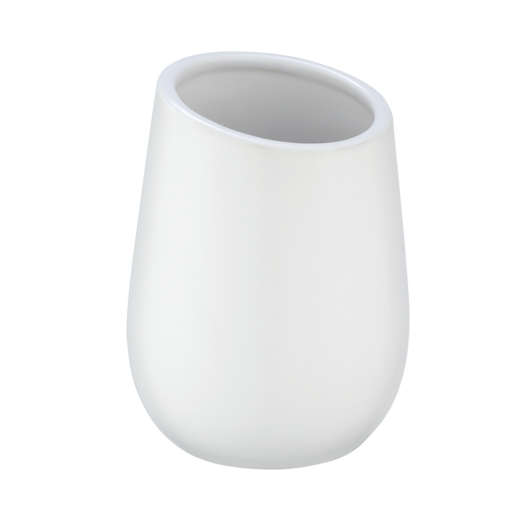 Afbeelding laden in galerijviewer, Wenko 1065594 - tandenborstelb. badi keram.wit | 1 stuks
