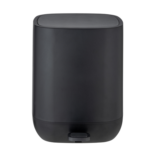 Wenko 1069577 - afvalemmer davos zw.5 ltr. ec | 1 stuks