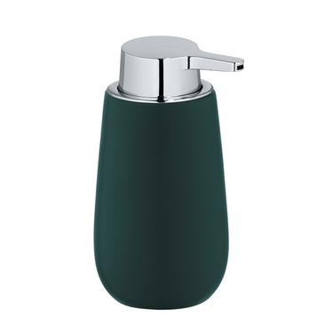 Wenko 1069565 - zeepdisp. badi keram. donkergr | 1 stuks