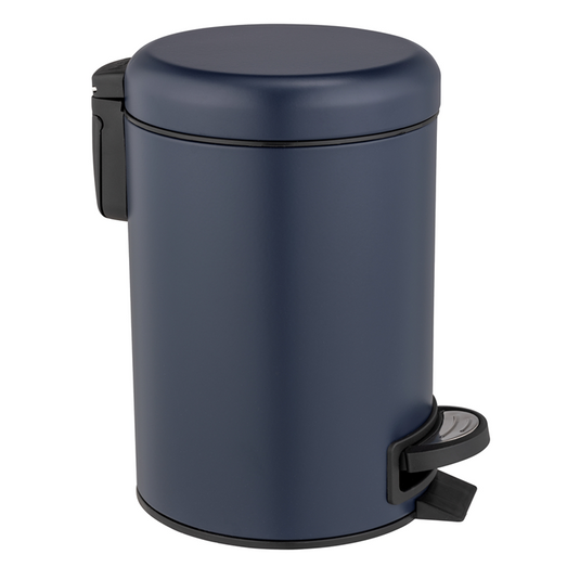 Wenko 1069575 - afvalemmer leman 3l donkerbl. | 1 stuks