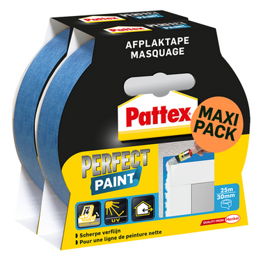 Pattex 1069919 - perfect paint 30mm x25mmaxi pack | 6 stuks