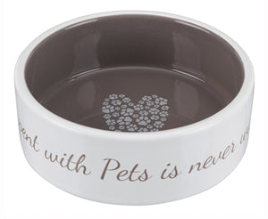 Trixie voerbak pets home taupe