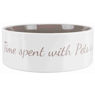 Load image into Gallery viewer, Trixie voerbak pets home taupe
