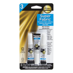Aleene's • super fabric permanent glue trial 3ml 3pcs