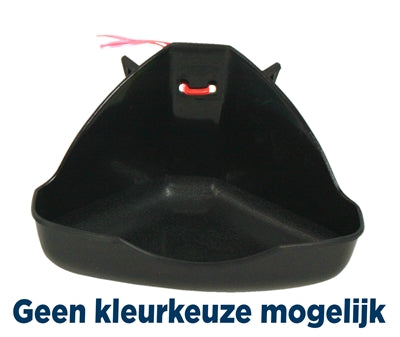 Load image into Gallery viewer, Ebi Hoektoilet voor kooien met haken assorti

