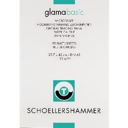 Overtrekpapier schoellershammer a3 102 g m² transparant 50 vellen