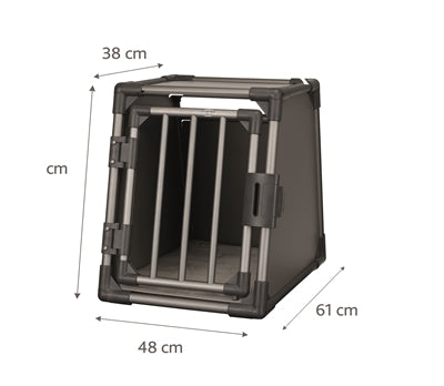 Load image into Gallery viewer, Trixie Vervoersbox aluminium grafiet
