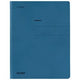 Stofklepmap falken 3-flaps a4 320g m2 blauw