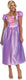 Disguise disney prinses - tangled, rapunzel jurk basic plus, maat s (4-6), volwassenen