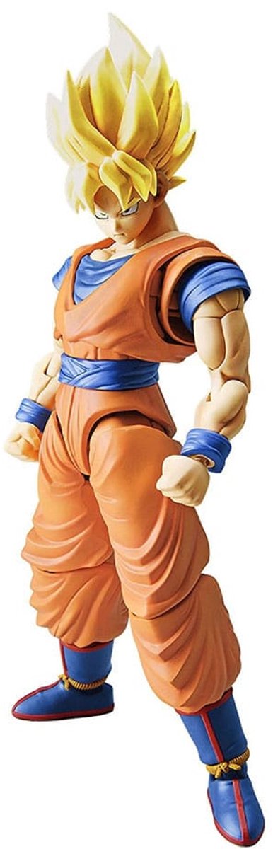 Merkloos sans marque dragon ball z: figure-rise - super saiyan goku version 2 model kit