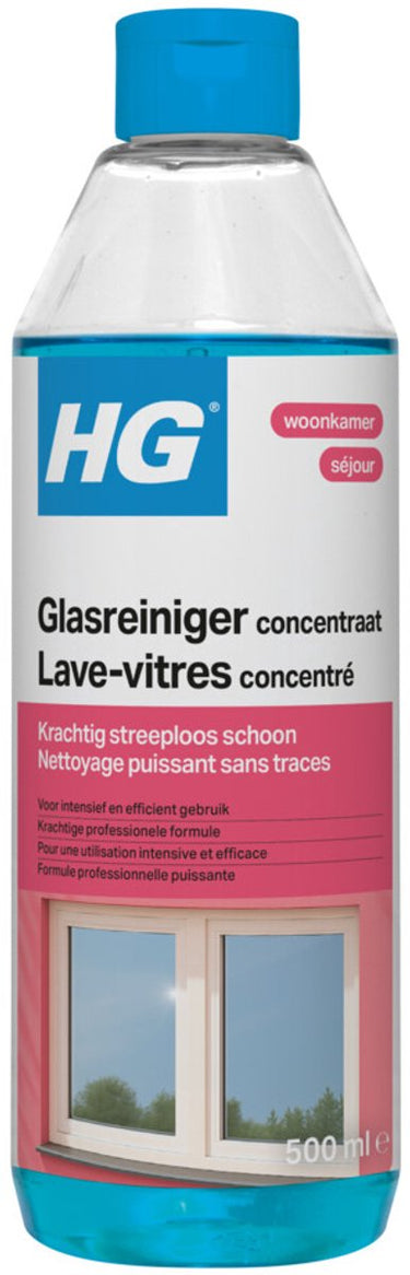 Hg glasreiniger concentraat 500ml
