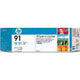 Inktcartridge hp 91 c9470a lichtcyaan