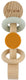 Trixie houten rollende rammelaar - mr. fox - eerste speelgoed baby - kraamcadeau - voor jongens meisjes