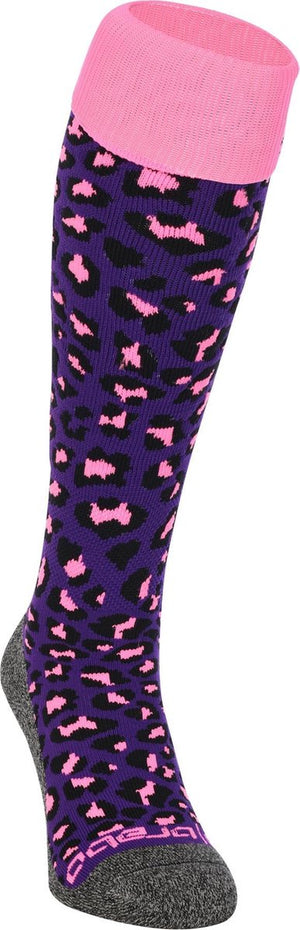 Brabo socks bc8450c cheetah sportsokken junior - maat 28-30