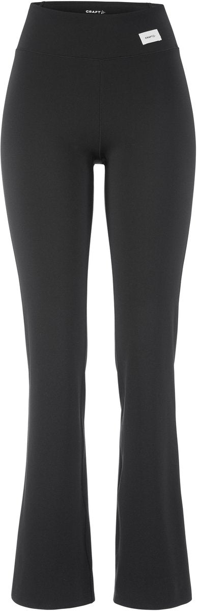 Craft collective flares w dames sportbroek - zwart