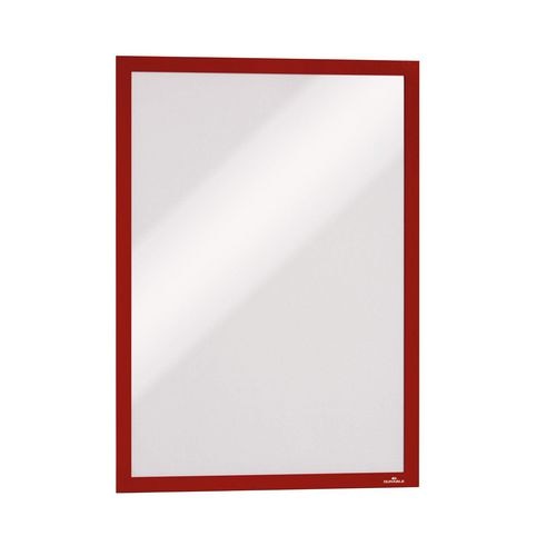 Zelfklevend kader durable duraframe a3 rood pak 2 stuks