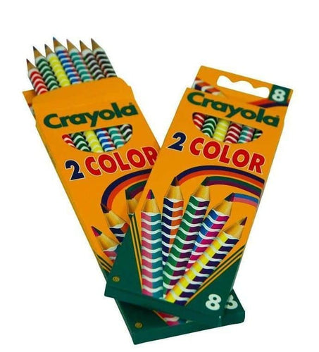 Crayola - set met 8 kleurpotloden