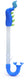 Bling2o snorkel kinderen - dragon - met draagtas - zwemmen - eyecatcher - blauw