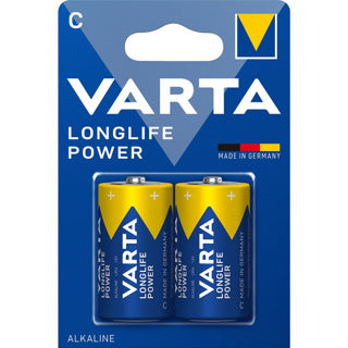 Varta batterij longlife power - hoge energie power baby longlife 2-pack blister c